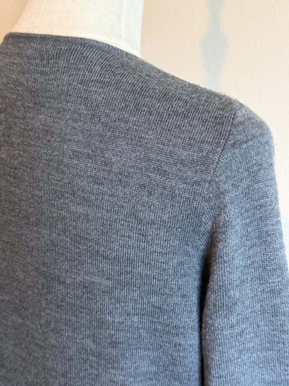Tahari Luxury Merino Wool Open Front Long Line Cardigan S - Picture 6 of 12